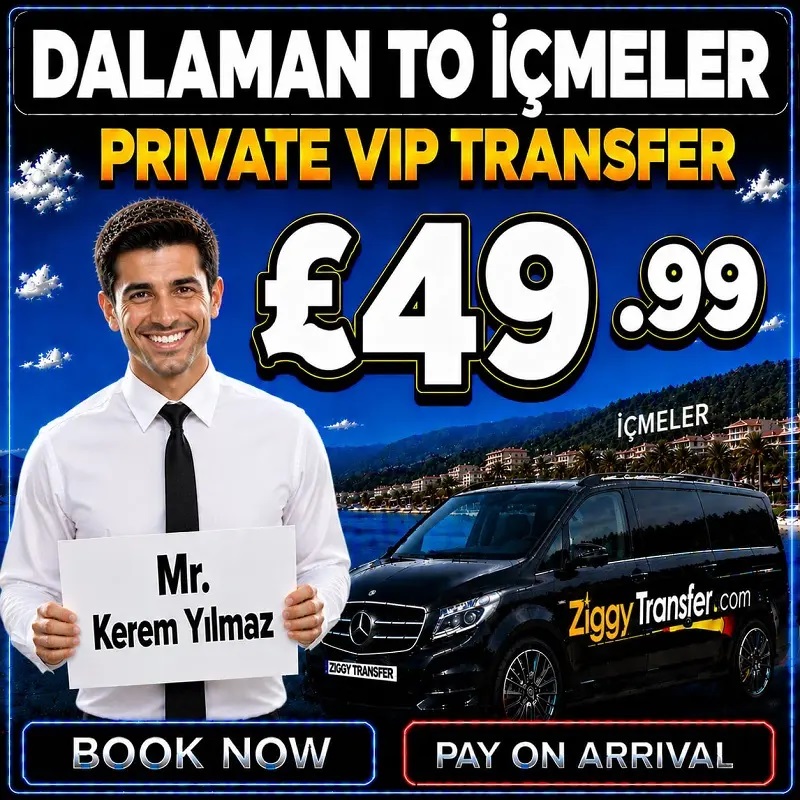 Dalaman to İçmeler 